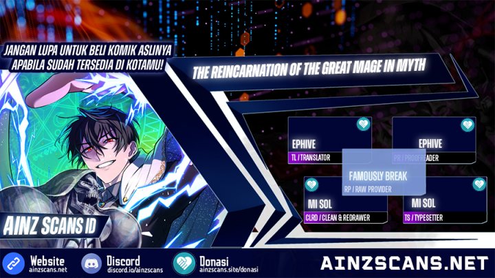 The Return of the Mythical Archmage Chapter 74 Bahasa Indonesia