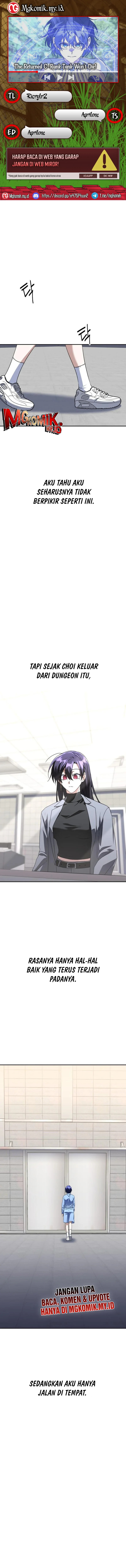 The Returned C-Rank Tank Won’t Die! Chapter 30 Bahasa Indonesia