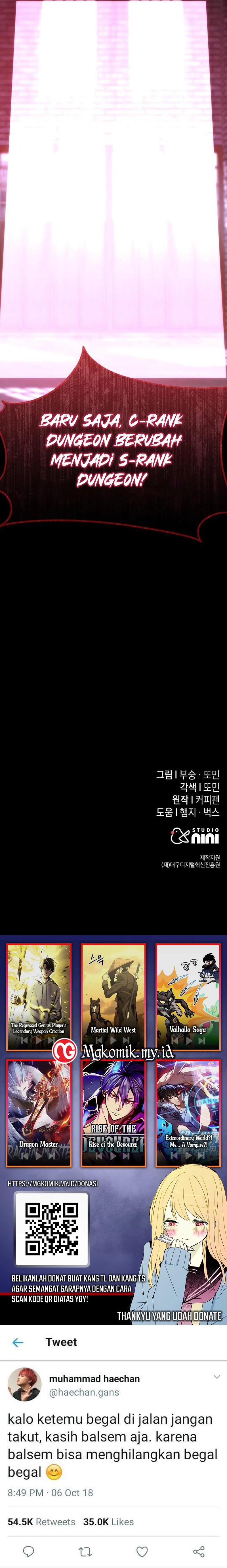 The Returned C-Rank Tank Won’t Die! Chapter 30 Bahasa Indonesia