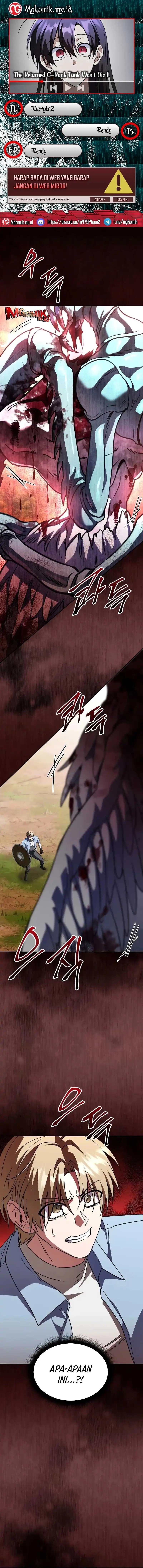 The Returned C-Rank Tank Won’t Die! chapter 31