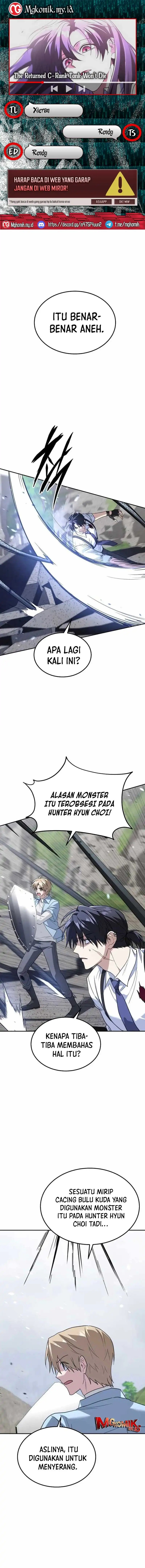 The Returned C-Rank Tank Won’t Die! chapter 42