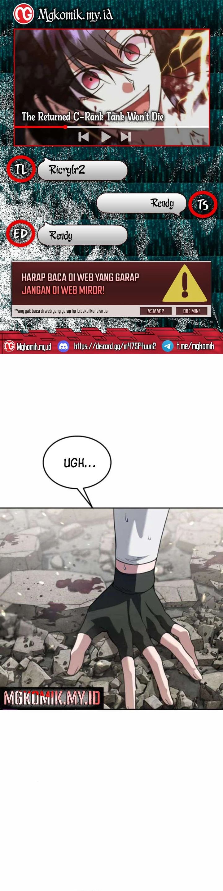 The Returned C-Rank Tank Won’t Die! chapter 43