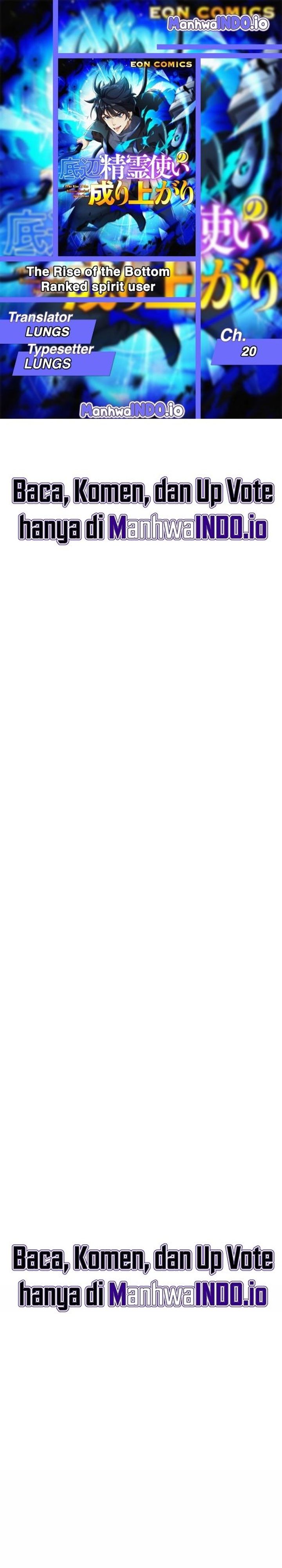 The Rise of the Bottom Ranked Spirit User Chapter 20 Bahasa Indonesia