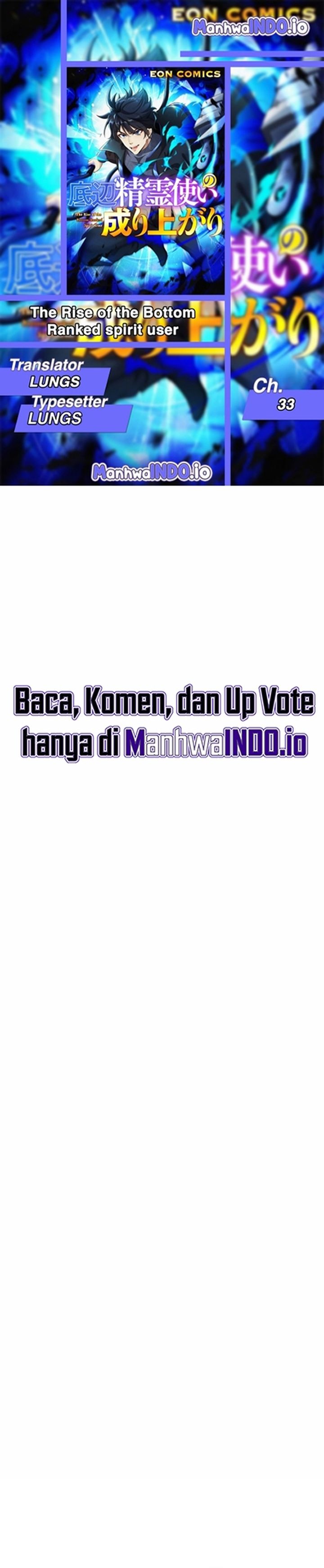 The Rise of the Bottom Ranked Spirit User Chapter 33 Bahasa Indonesia