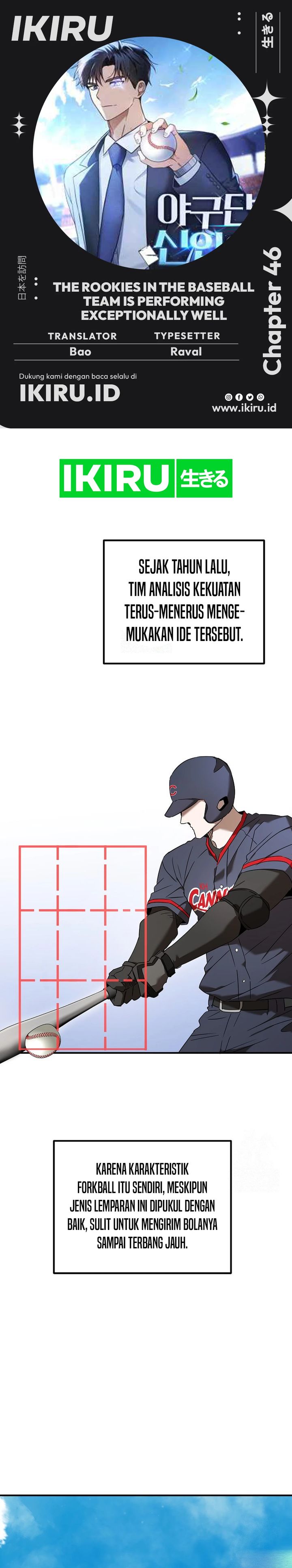 The Rookie In The Baseball Team Is Performing Exceptionally Well Chapter 46 Bahasa Indonesia