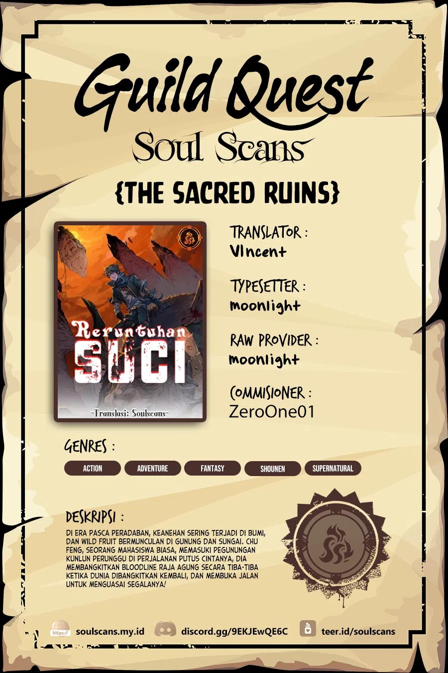 The Sacred Ruins chapter 212