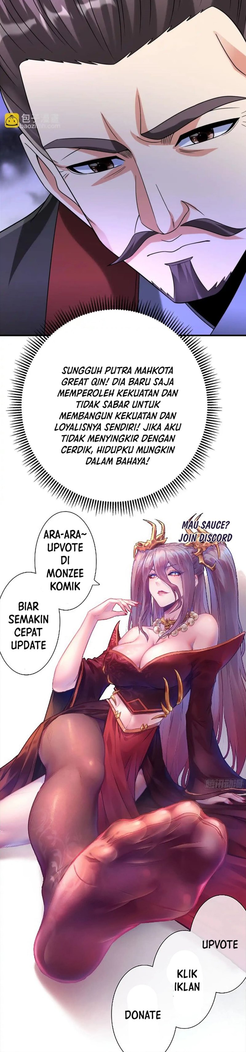 The Son Of The First Emperor Kills Enemies And Becomes A God Chapter 107 Bahasa Indonesia