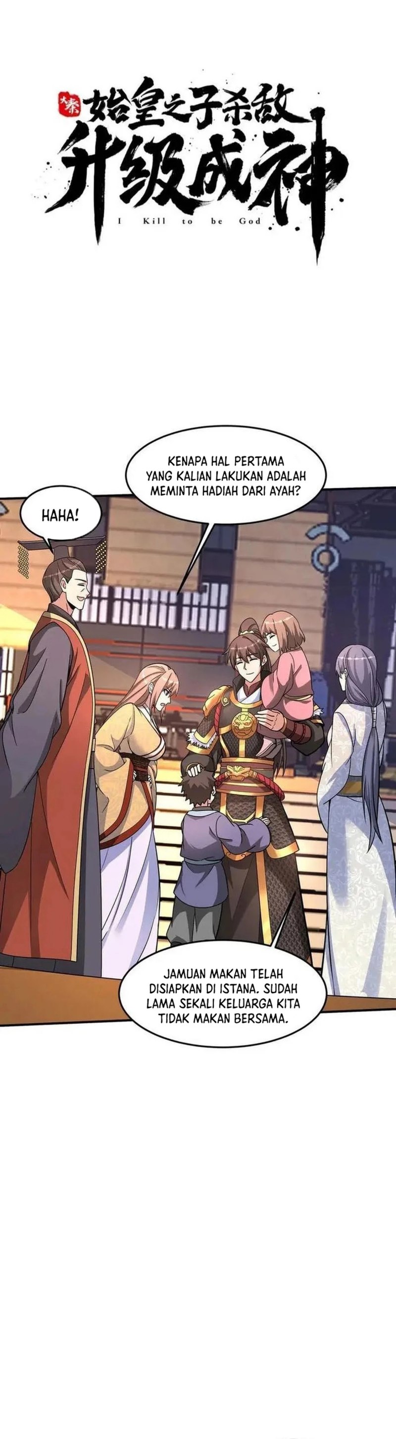 The Son Of The First Emperor Kills Enemies And Becomes A God Chapter 149 Bahasa Indonesia