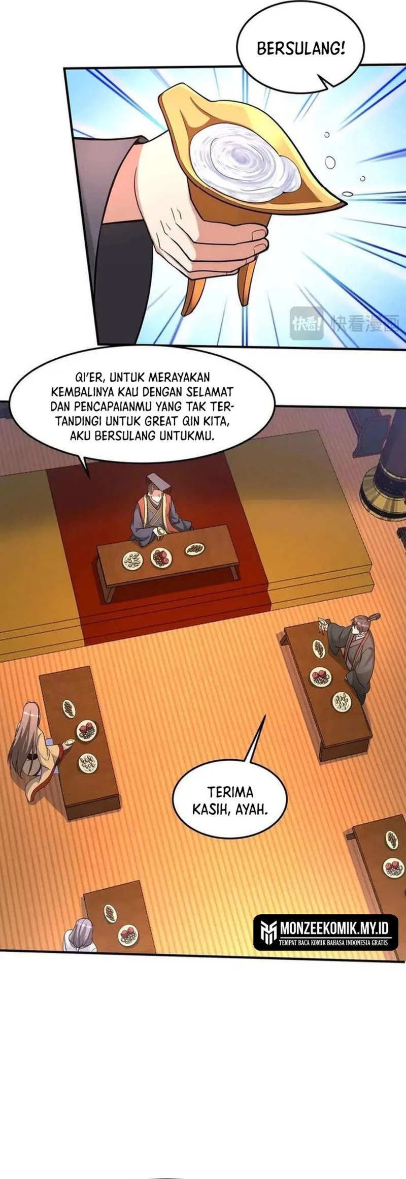 The Son Of The First Emperor Kills Enemies And Becomes A God Chapter 149 Bahasa Indonesia