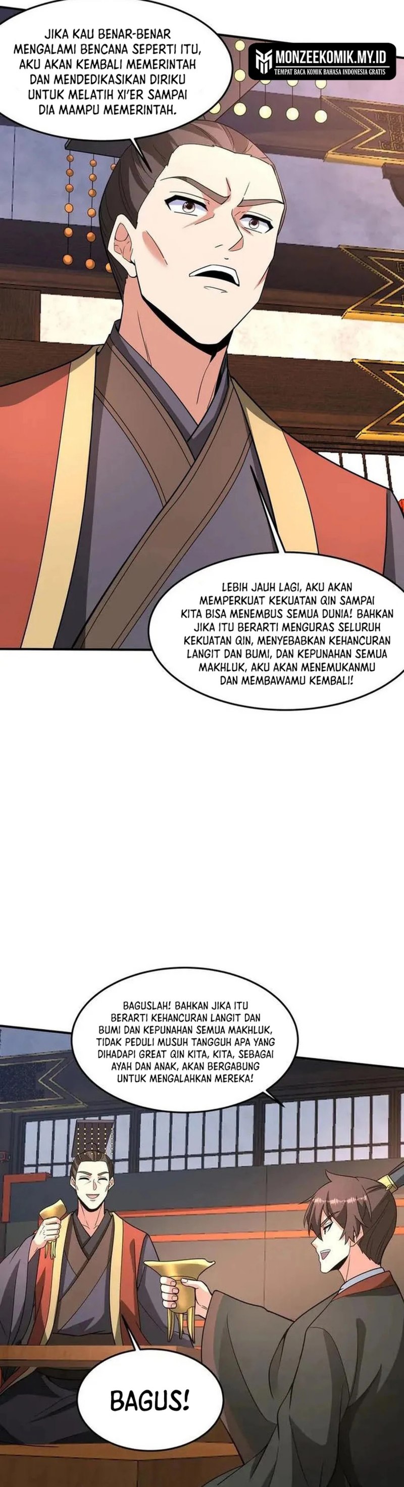 The Son Of The First Emperor Kills Enemies And Becomes A God Chapter 149 Bahasa Indonesia
