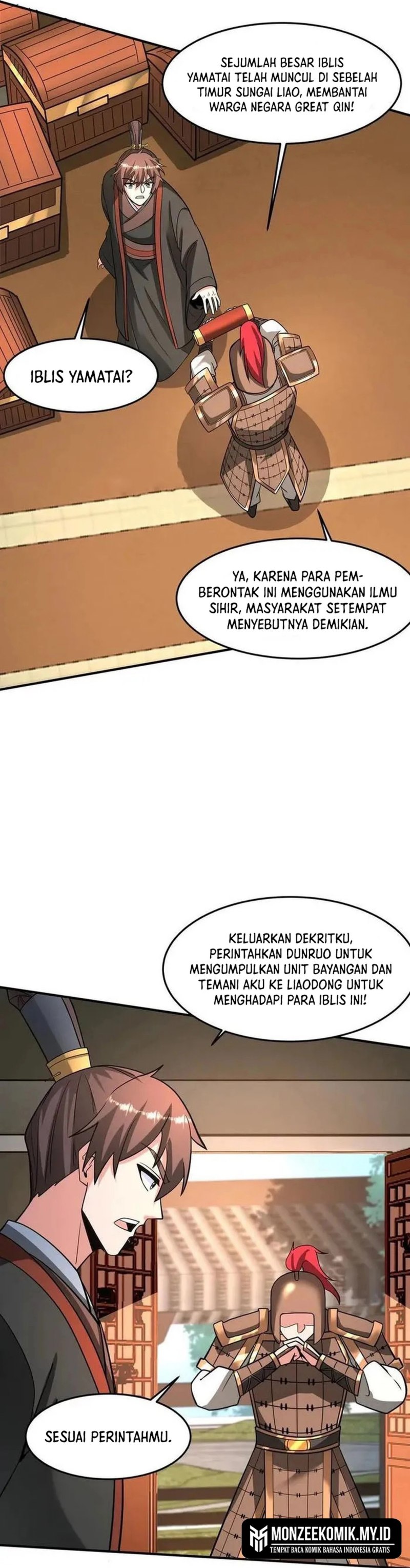 The Son Of The First Emperor Kills Enemies And Becomes A God Chapter 149 Bahasa Indonesia
