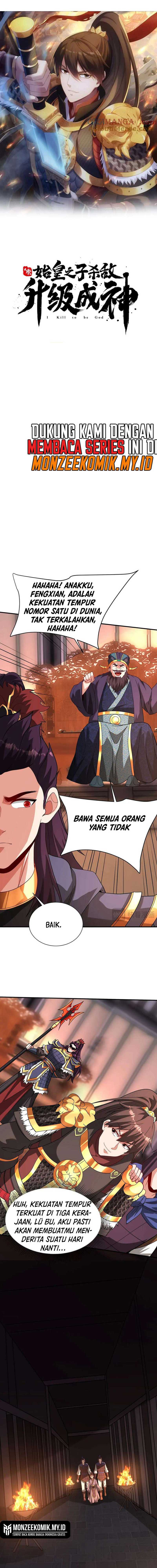 The Son Of The First Emperor Kills Enemies And Becomes A God Chapter 160 Bahasa Indonesia