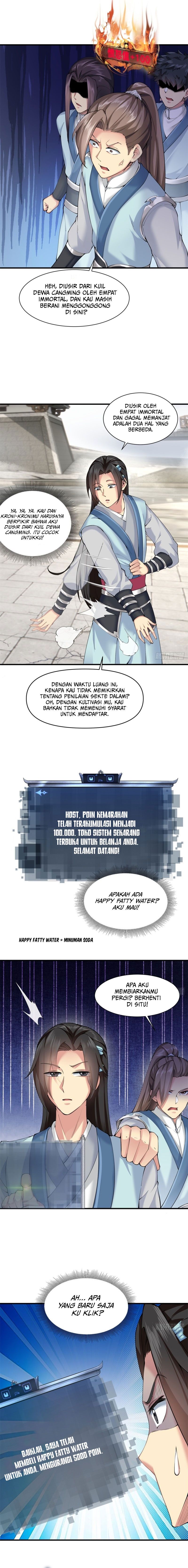 The Start of a Stunning and Feisty Master: A System with Ten Pounds of Rebellion Chapter 07 Bahasa Indonesia