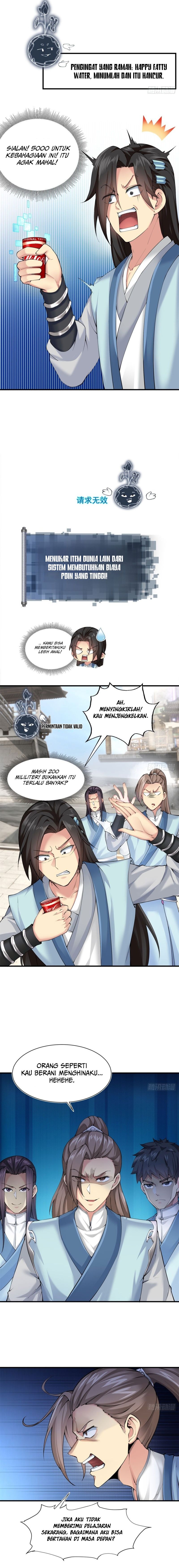 The Start of a Stunning and Feisty Master: A System with Ten Pounds of Rebellion Chapter 07 Bahasa Indonesia