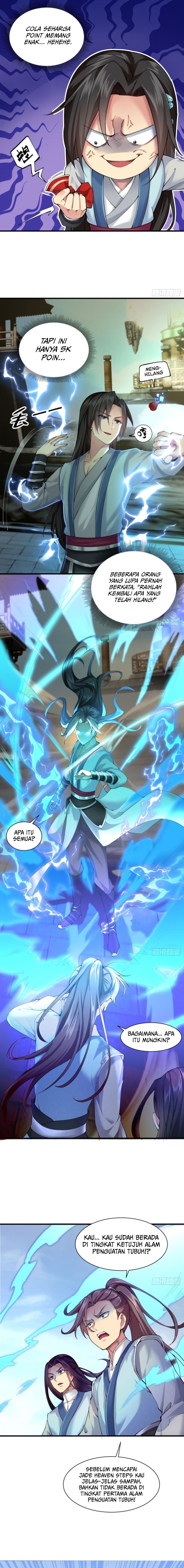 The Start of a Stunning and Feisty Master: A System with Ten Pounds of Rebellion Chapter 07 Bahasa Indonesia