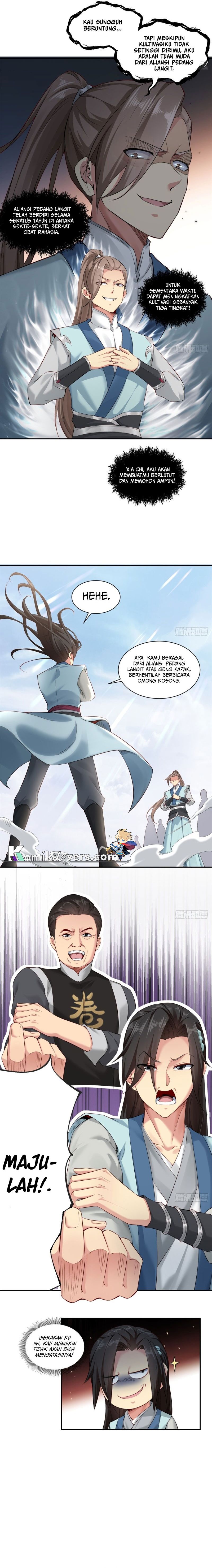 The Start of a Stunning and Feisty Master: A System with Ten Pounds of Rebellion Chapter 07 Bahasa Indonesia