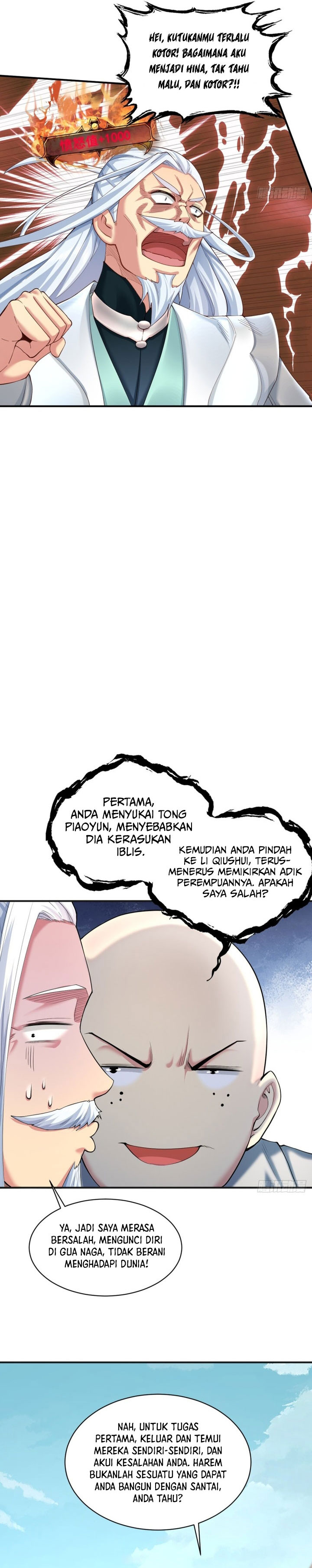 The Start of a Stunning and Feisty Master: A System with Ten Pounds of Rebellion Chapter 12 Bahasa Indonesia