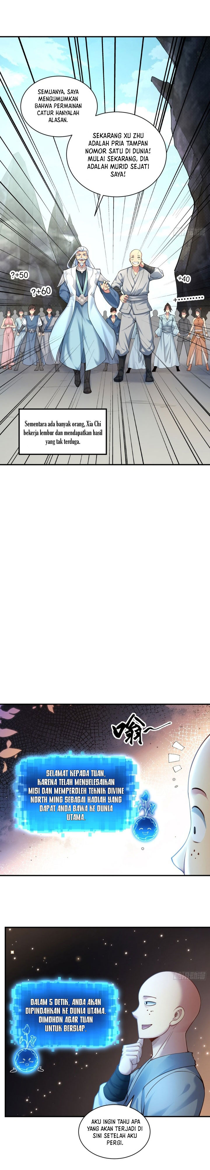 The Start of a Stunning and Feisty Master: A System with Ten Pounds of Rebellion Chapter 12 Bahasa Indonesia