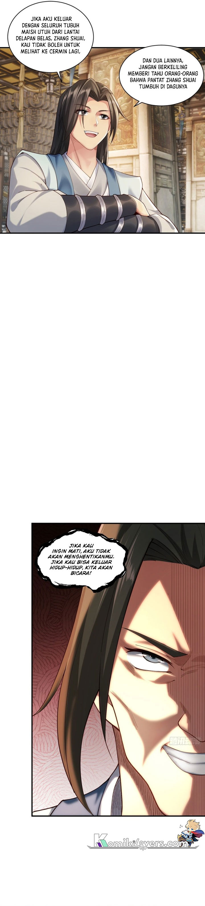 The Start of a Stunning and Feisty Master: A System with Ten Pounds of Rebellion Chapter 12 Bahasa Indonesia