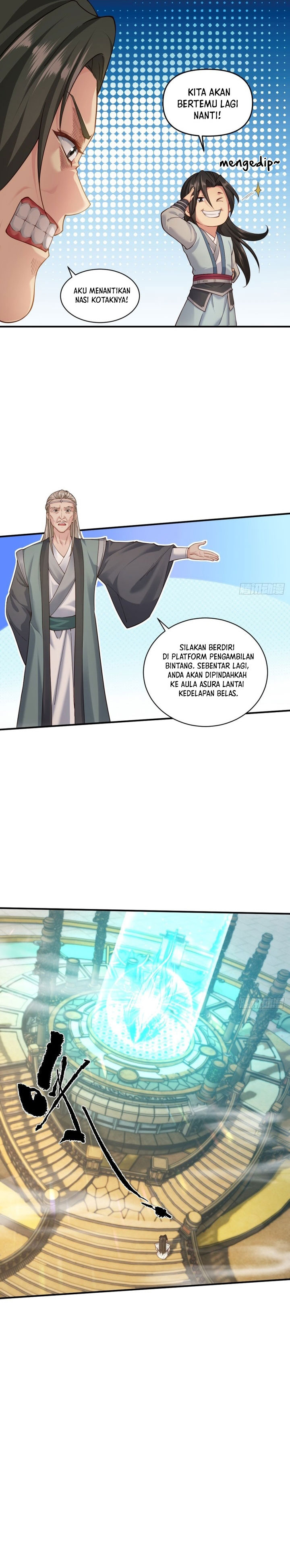 The Start of a Stunning and Feisty Master: A System with Ten Pounds of Rebellion Chapter 12 Bahasa Indonesia