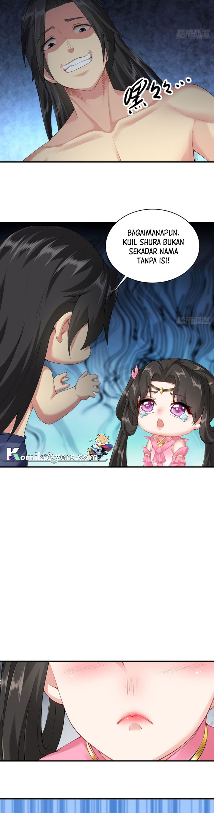 The Start of a Stunning and Feisty Master: A System with Ten Pounds of Rebellion Chapter 18 Bahasa Indonesia