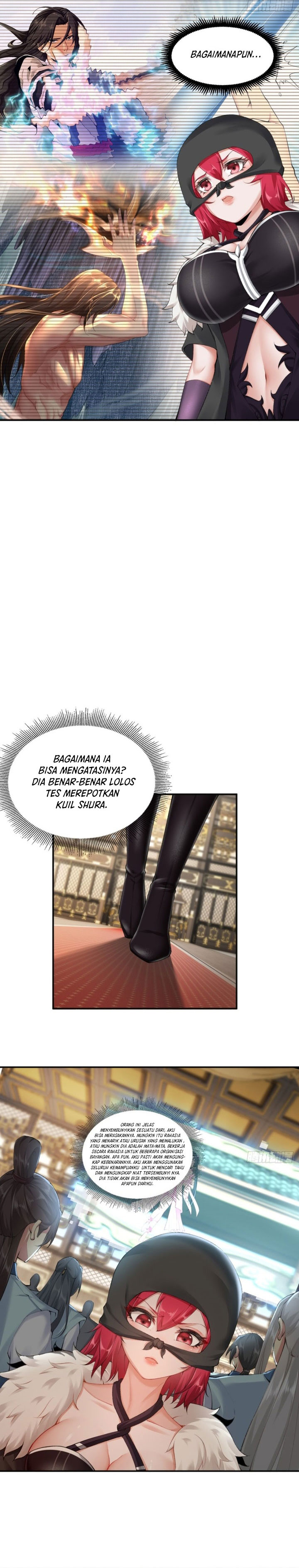 The Start of a Stunning and Feisty Master: A System with Ten Pounds of Rebellion Chapter 18 Bahasa Indonesia