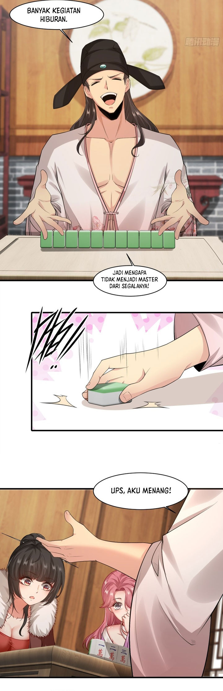 The Start of a Stunning and Feisty Master: A System with Ten Pounds of Rebellion Chapter 18 Bahasa Indonesia