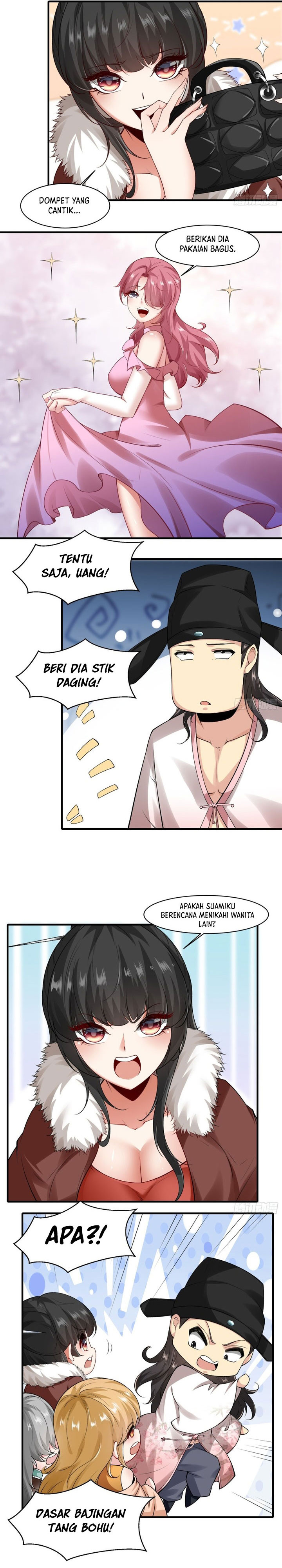 The Start of a Stunning and Feisty Master: A System with Ten Pounds of Rebellion Chapter 18 Bahasa Indonesia