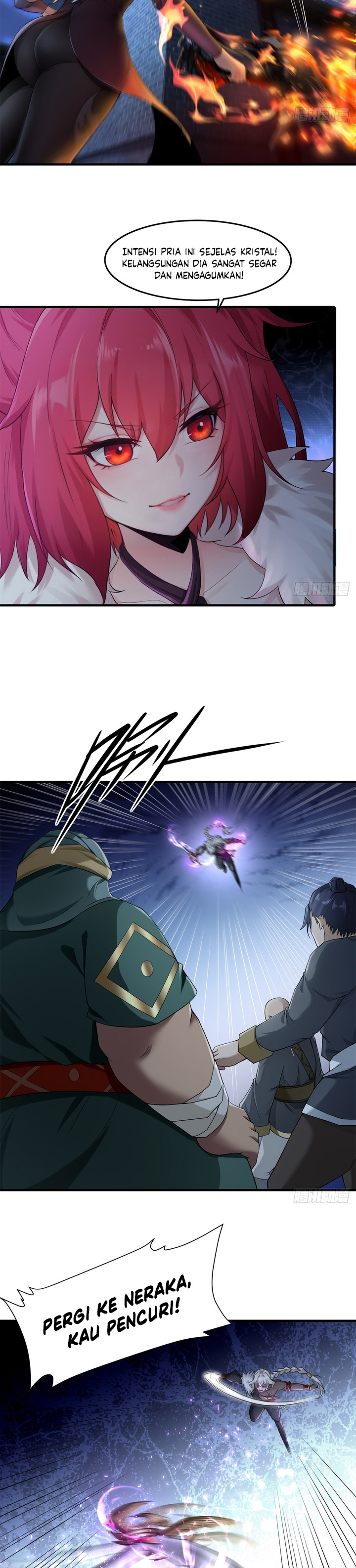 The Start of a Stunning and Feisty Master: A System with Ten Pounds of Rebellion Chapter 30 Bahasa Indonesia