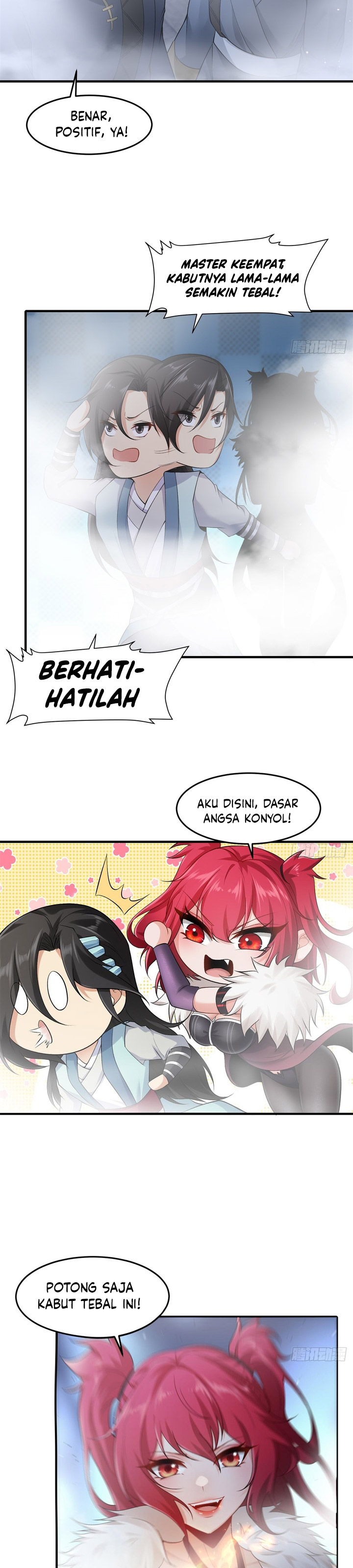 The Start of a Stunning and Feisty Master: A System with Ten Pounds of Rebellion Chapter 30 Bahasa Indonesia
