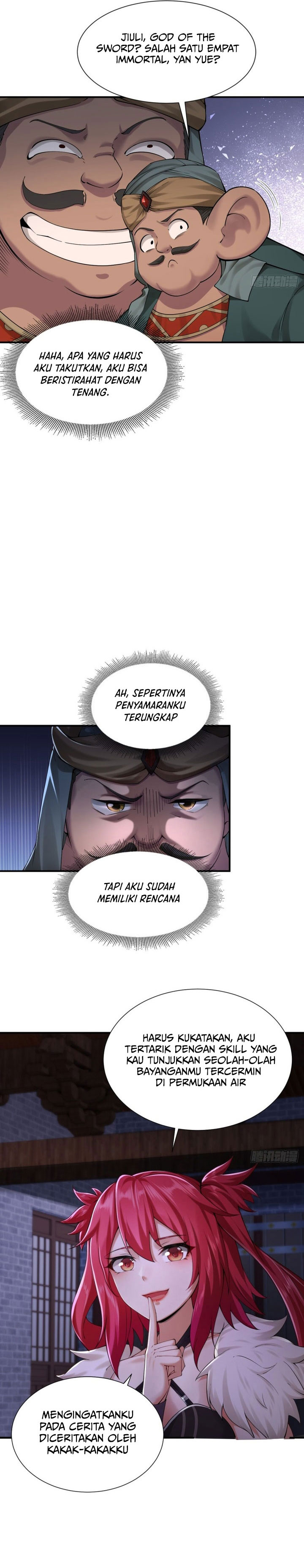 The Start of a Stunning and Feisty Master: A System with Ten Pounds of Rebellion Chapter 32 Bahasa Indonesia