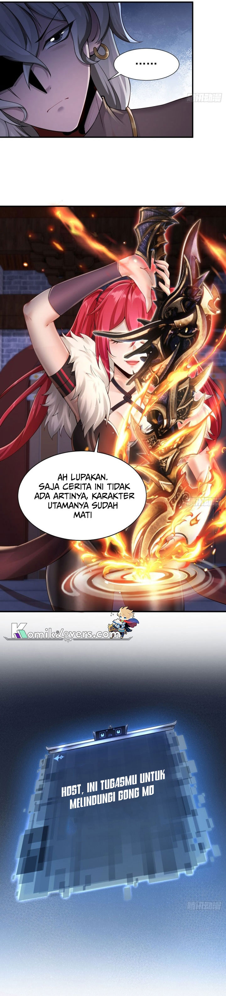 The Start of a Stunning and Feisty Master: A System with Ten Pounds of Rebellion Chapter 32 Bahasa Indonesia
