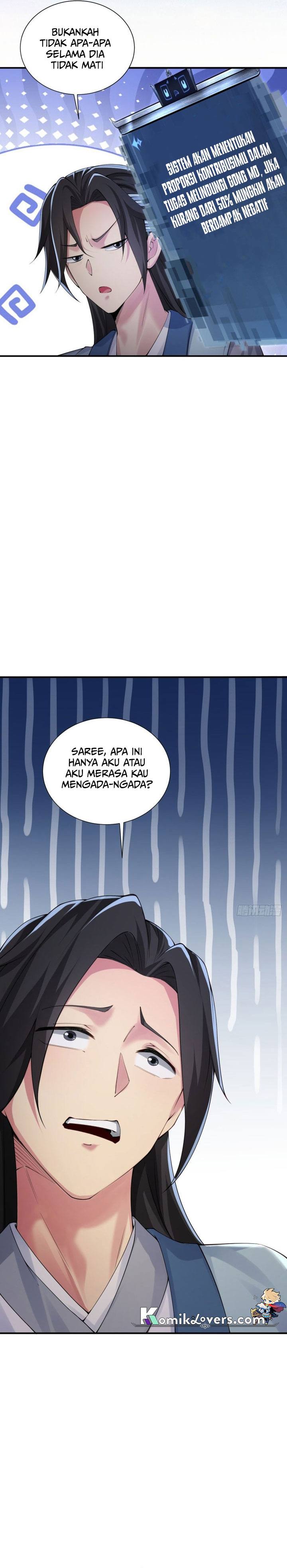 The Start of a Stunning and Feisty Master: A System with Ten Pounds of Rebellion Chapter 32 Bahasa Indonesia