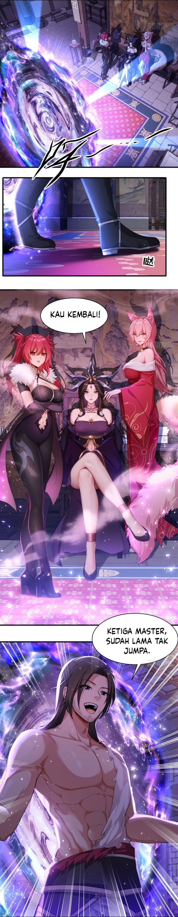 The Start of a Stunning and Feisty Master: A System with Ten Pounds of Rebellion Chapter 44 Bahasa Indonesia