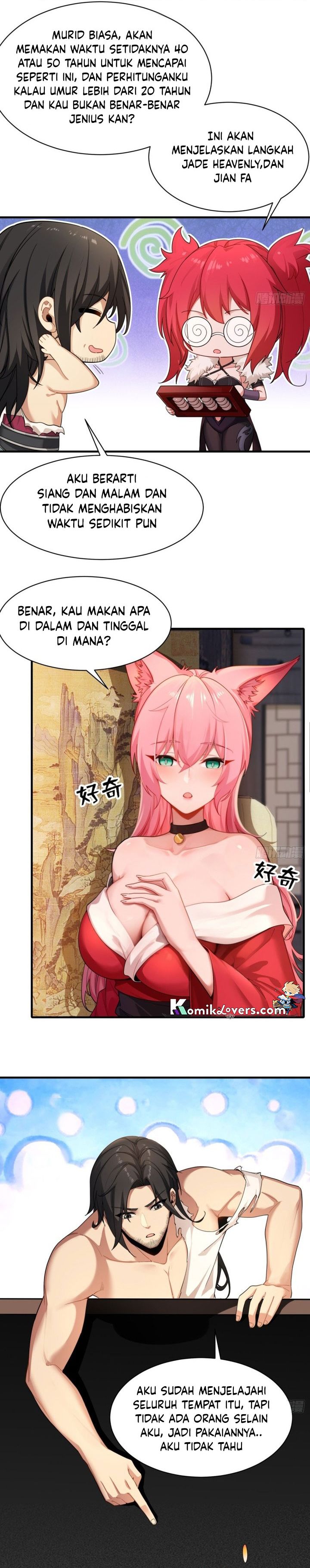 The Start of a Stunning and Feisty Master: A System with Ten Pounds of Rebellion Chapter 44 Bahasa Indonesia