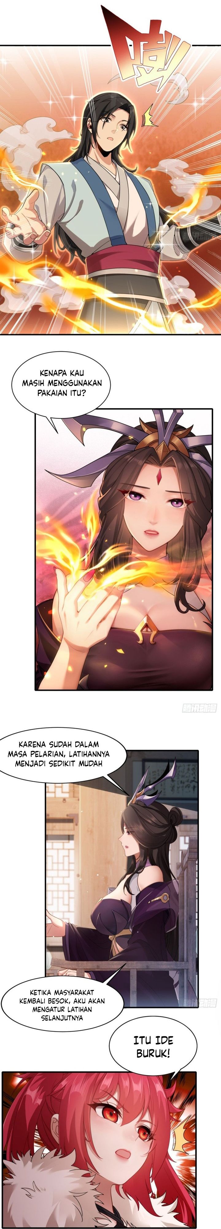 The Start of a Stunning and Feisty Master: A System with Ten Pounds of Rebellion Chapter 44 Bahasa Indonesia