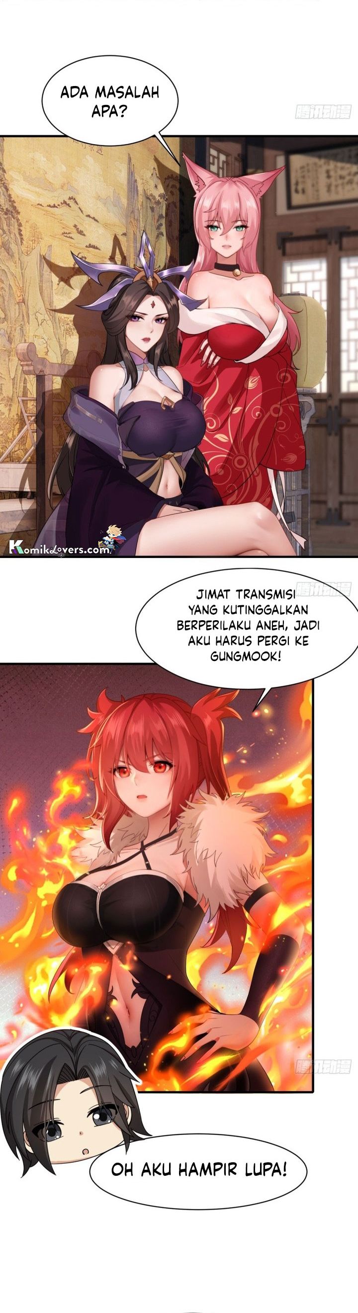 The Start of a Stunning and Feisty Master: A System with Ten Pounds of Rebellion Chapter 44 Bahasa Indonesia