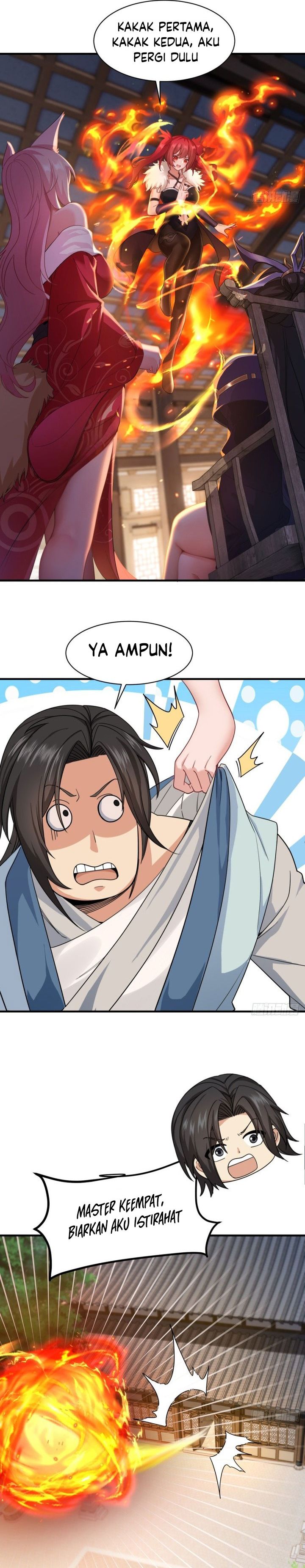 The Start of a Stunning and Feisty Master: A System with Ten Pounds of Rebellion Chapter 44 Bahasa Indonesia