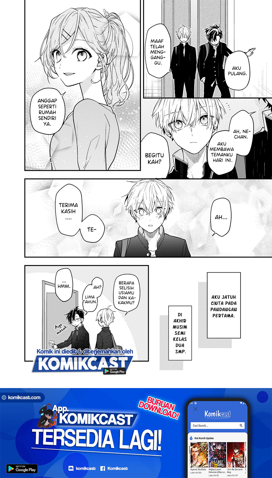 The Story of a Guy who fell in love with his Friend’s sister Chapter 01 Bahasa Indonesia