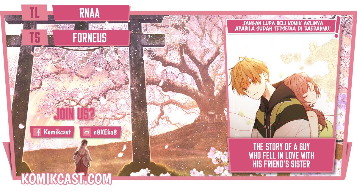 The Story of a Guy who fell in love with his Friend’s Sister chapter 4