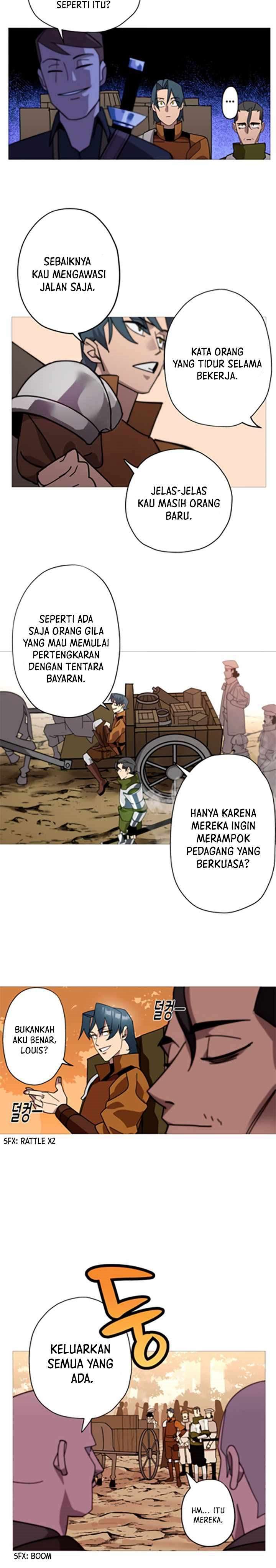 The Story of a Low-Rank Soldier Becoming a Monarch Chapter 01 Bahasa Indonesia