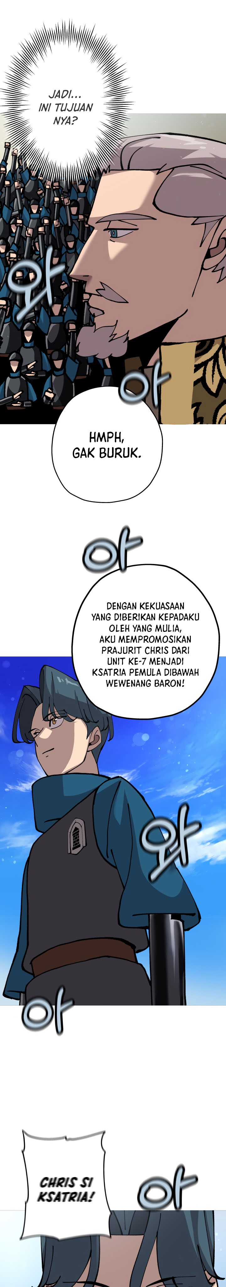 The Story of a Low-Rank Soldier Becoming a Monarch Chapter 21 Bahasa Indonesia