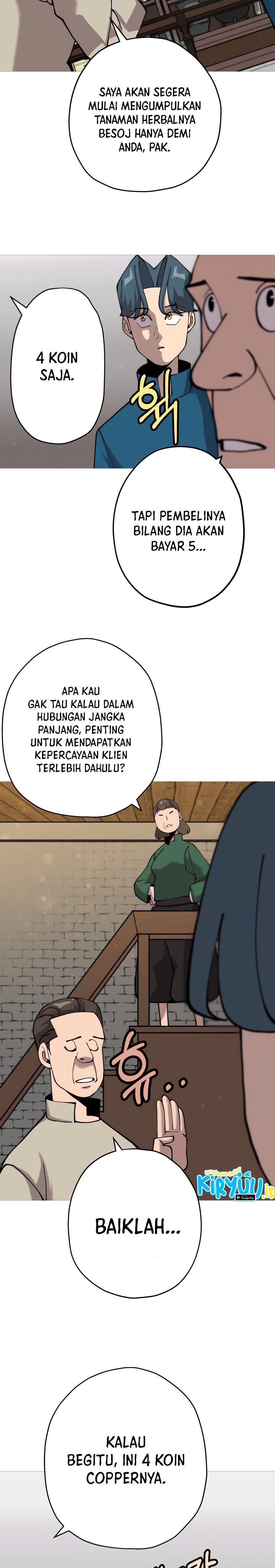 The Story of a Low-Rank Soldier Becoming a Monarch Chapter 21 Bahasa Indonesia