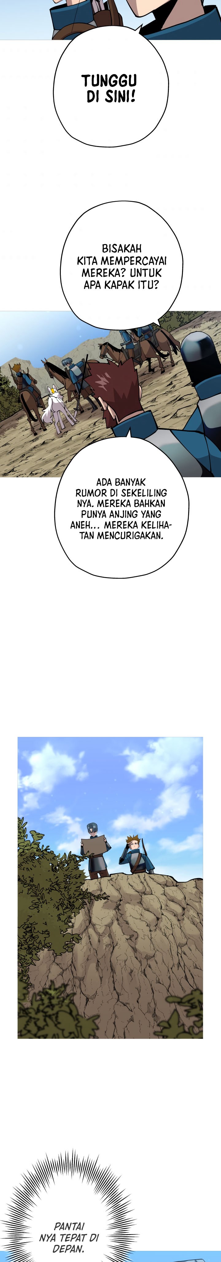 The Story of a Low-Rank Soldier Becoming a Monarch Chapter 38 Bahasa Indonesia