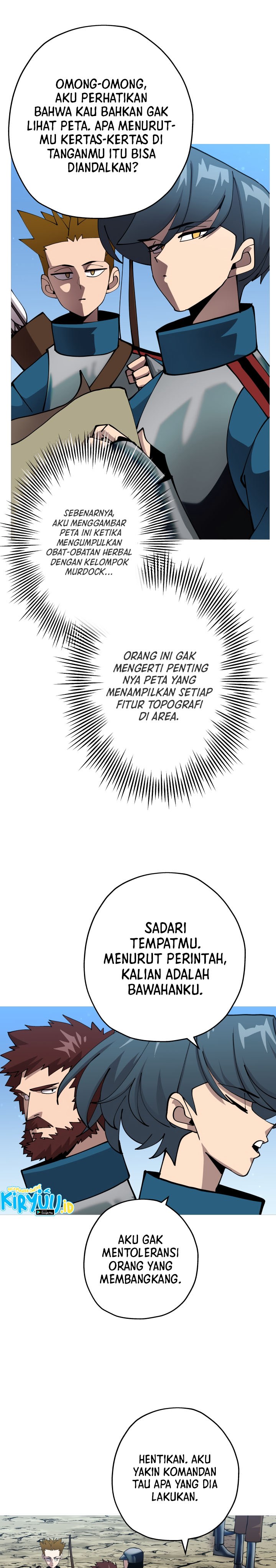 The Story of a Low-Rank Soldier Becoming a Monarch Chapter 38 Bahasa Indonesia