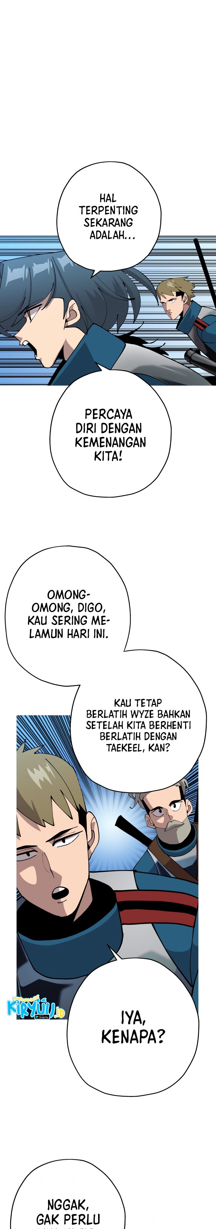The Story of a Low-Rank Soldier Becoming a Monarch Chapter 38 Bahasa Indonesia