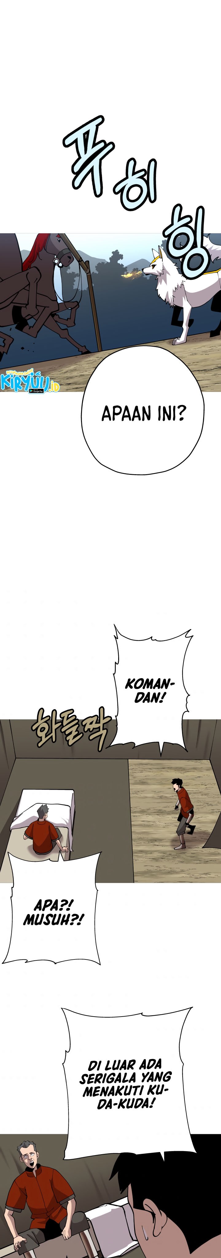 The Story of a Low-Rank Soldier Becoming a Monarch Chapter 38 Bahasa Indonesia