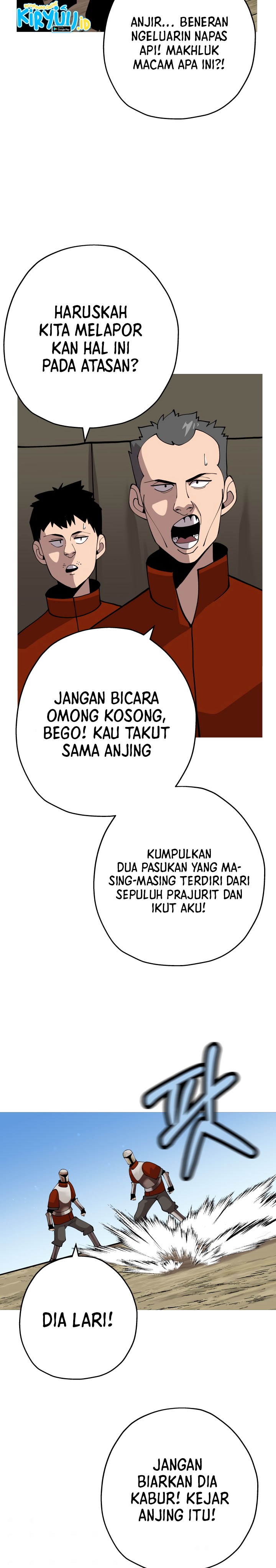 The Story of a Low-Rank Soldier Becoming a Monarch Chapter 38 Bahasa Indonesia