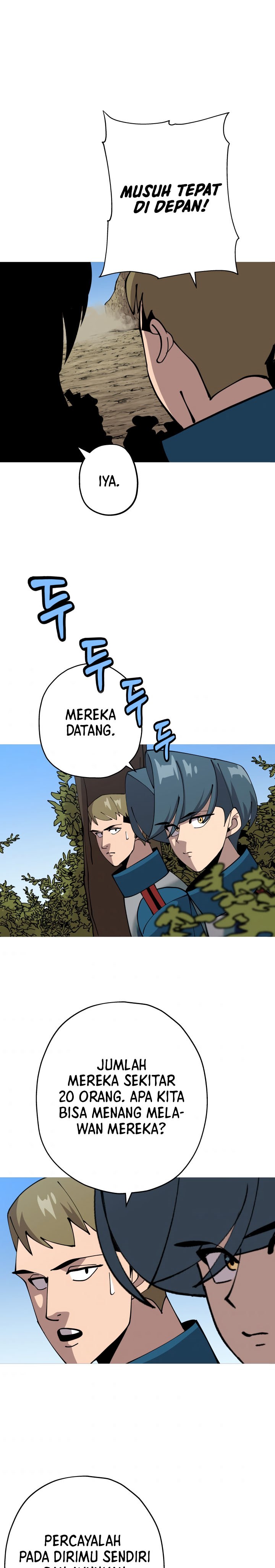 The Story of a Low-Rank Soldier Becoming a Monarch Chapter 38 Bahasa Indonesia