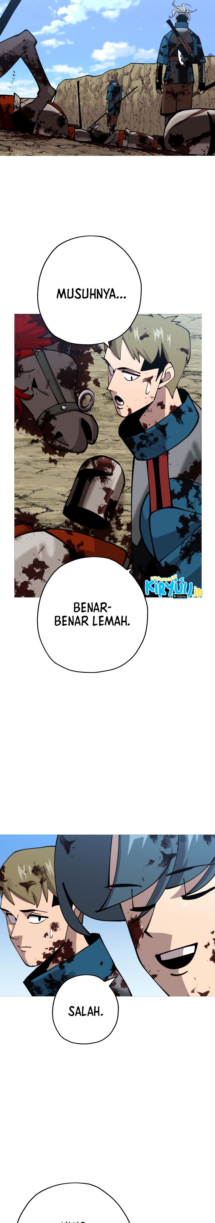 The Story of a Low-Rank Soldier Becoming a Monarch Chapter 38 Bahasa Indonesia